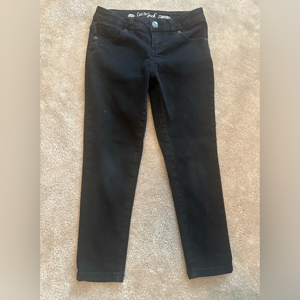 Cat & Jack Kid’s Size 7 Black Pants